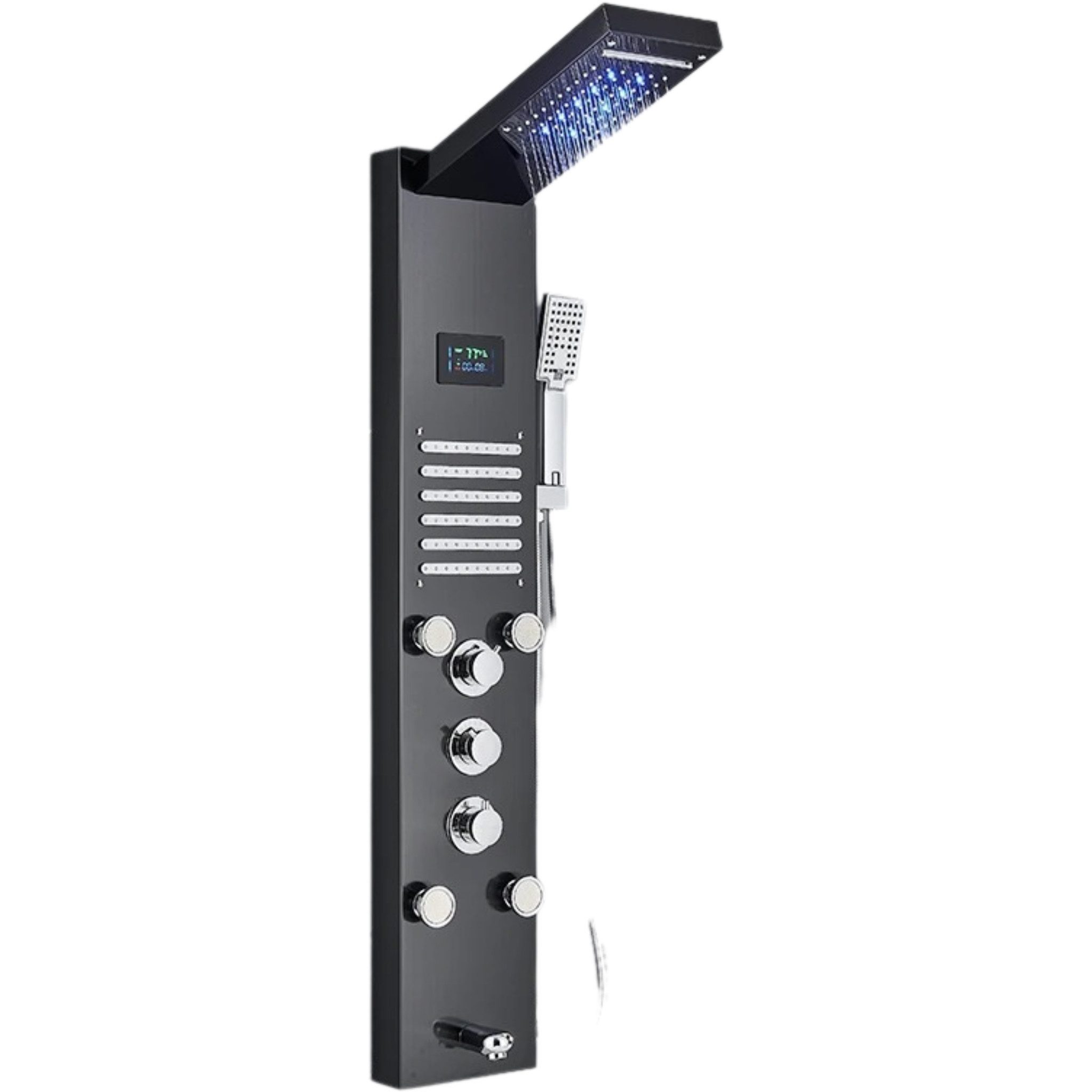 LuxaSteel Duscharmatur Regendusche, Duscharmatur Regendusche, Massage Regen günstig online kaufen