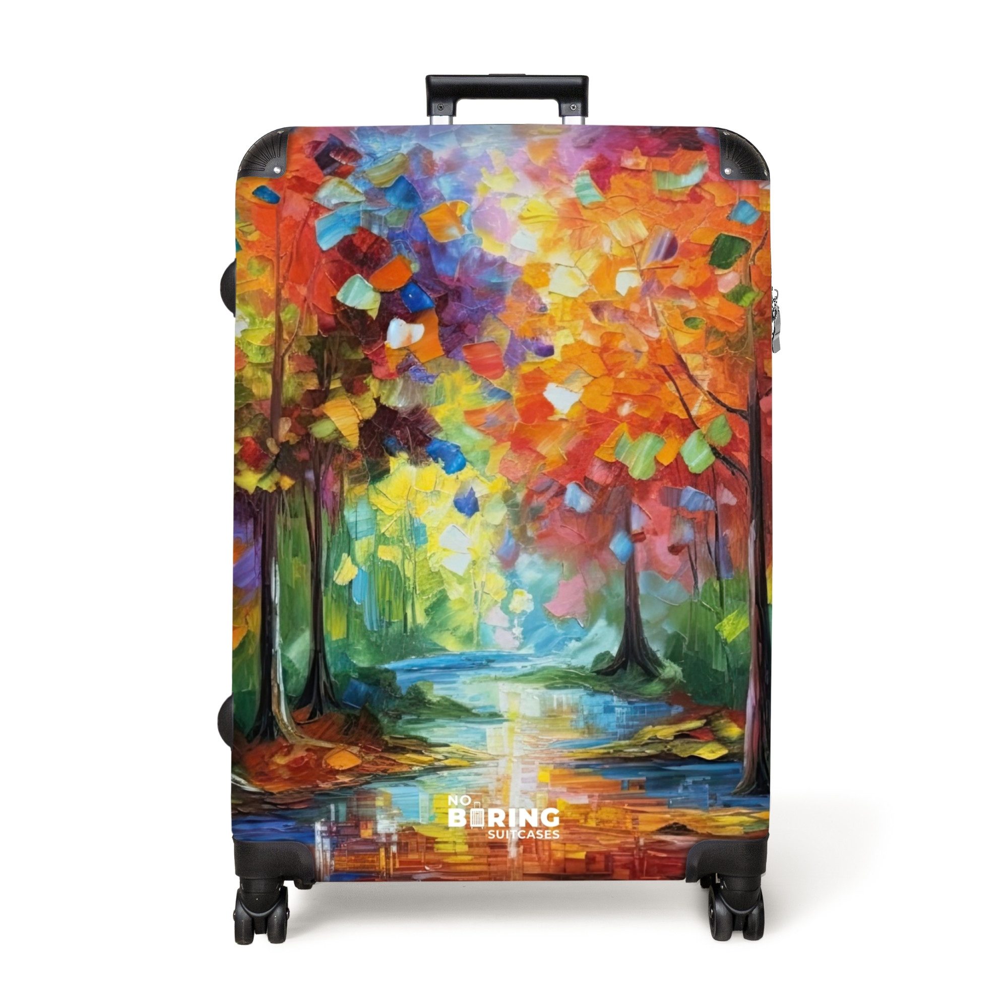 NoBoringSuitcases.com© Hartschalen-Trolley Wald - Natur - günstig online kaufen