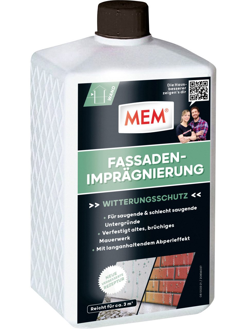 MEM Bauchemie MEM Fassaden-Imprägnierung 1 l Naturstein-Imprägnierung