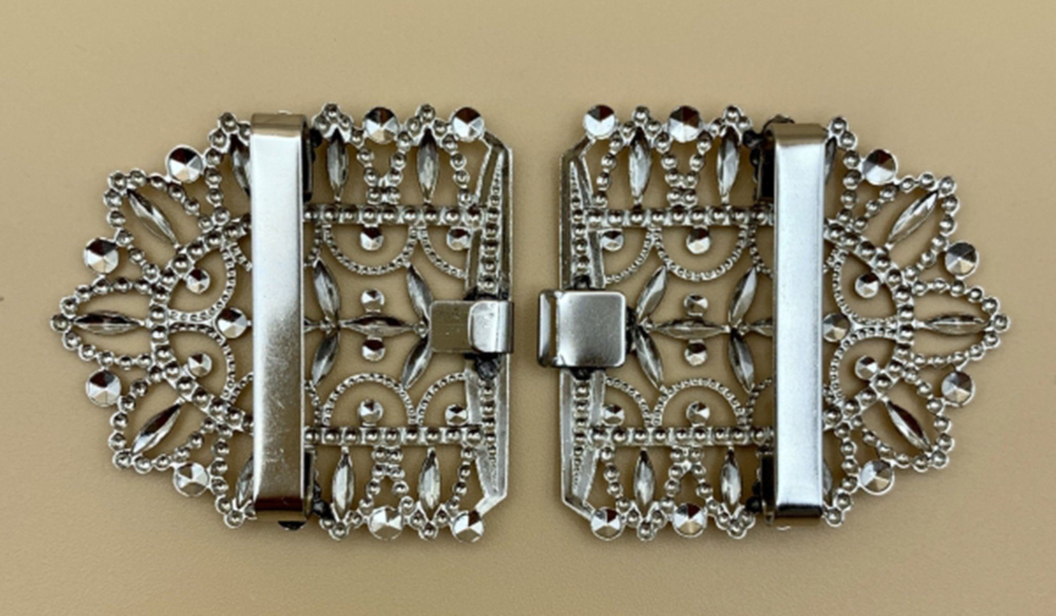 Pezzo D'oro Gürtelschnalle Trachtenschließe silber,Dirndlschließe,made in G günstig online kaufen