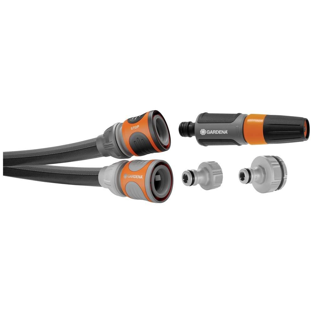GARDENA Gartenschlauch Textilschlauch 1/2″, 15 m Set 18445-20