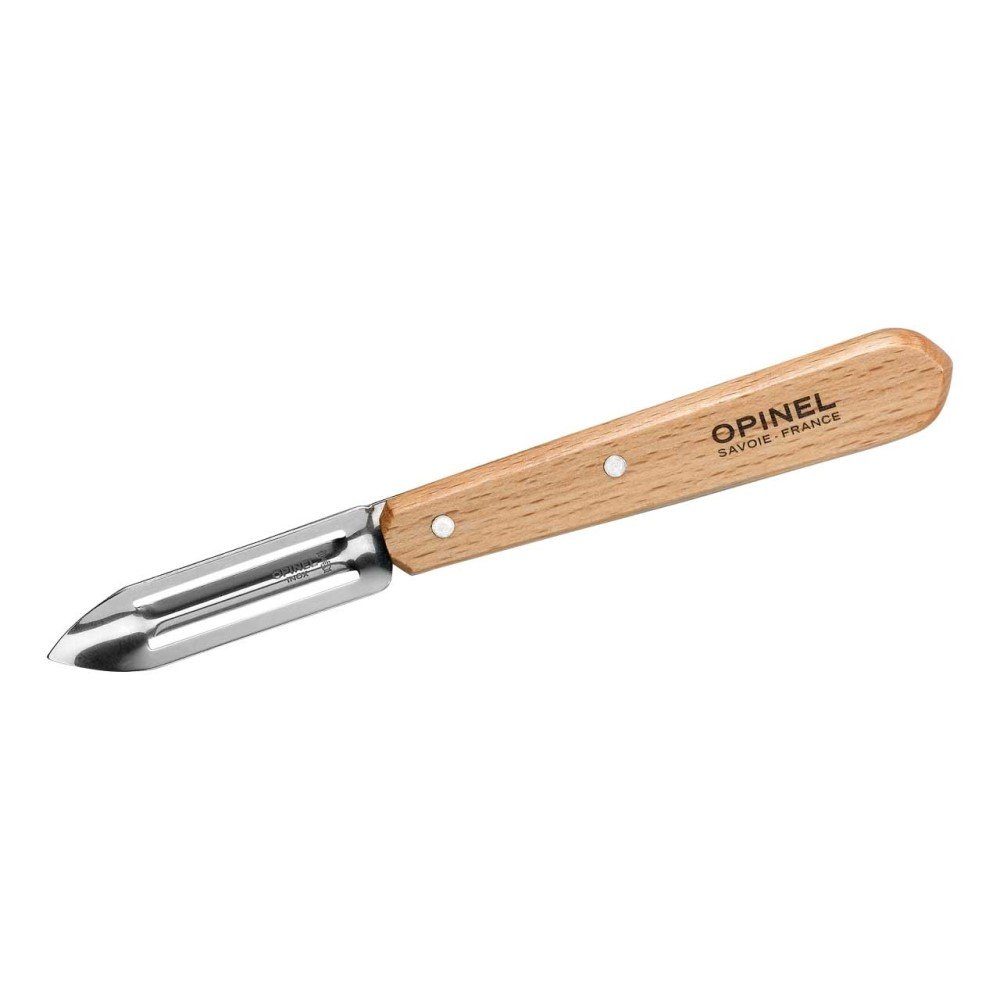 Opinel Gemüsemesser, Opinel Schälmesser No 115, rostfrei, Buche, natur