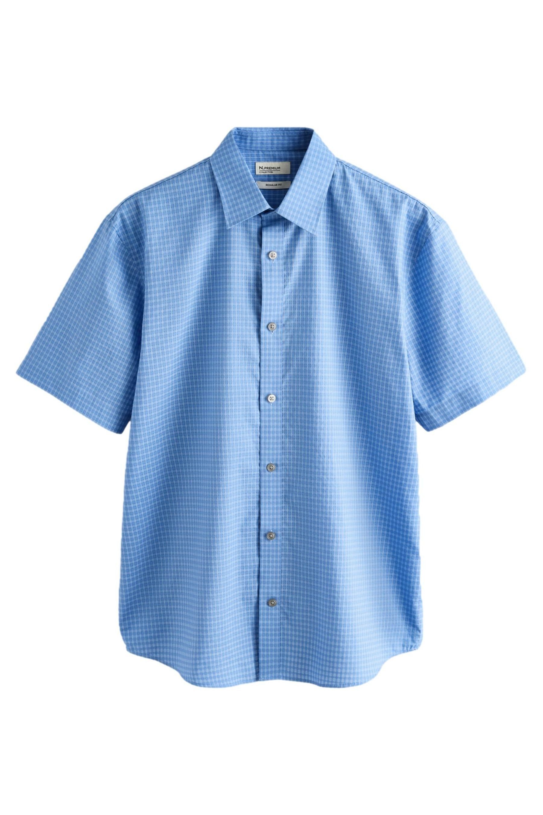 Kurzarmhemd N. Premium elegantes Regular Fit Kurzarmhemd