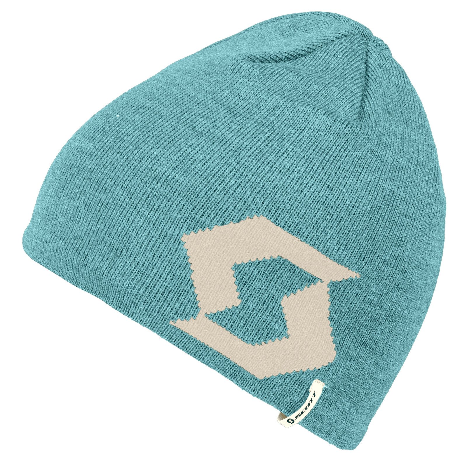 Scott Beanie Team 10 mit eingestricktem Markenlogo