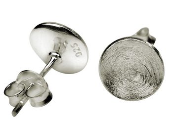 SILBERMOOS Paar Ohrstecker Ohrstecker "Kleine Schale", 925 Sterling Silber