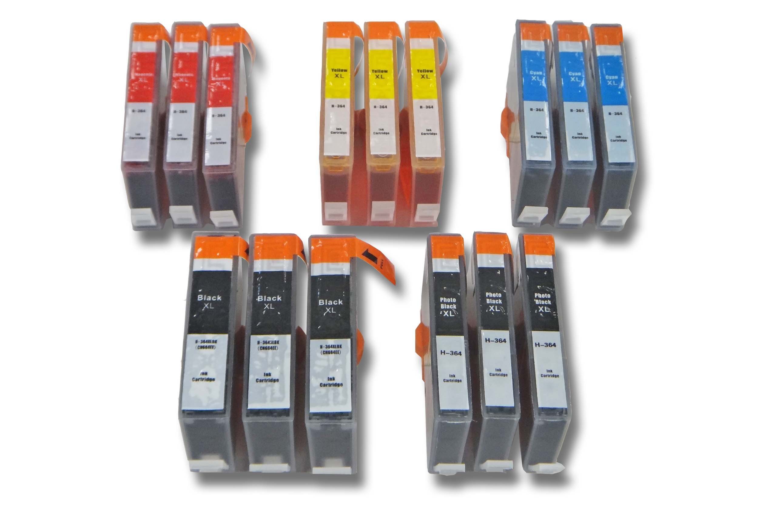 vhbw Tintenpatrone (passend für HP Photosmart 5515, 5510 Drucker & Kopierer Tintenstrahldrucker)