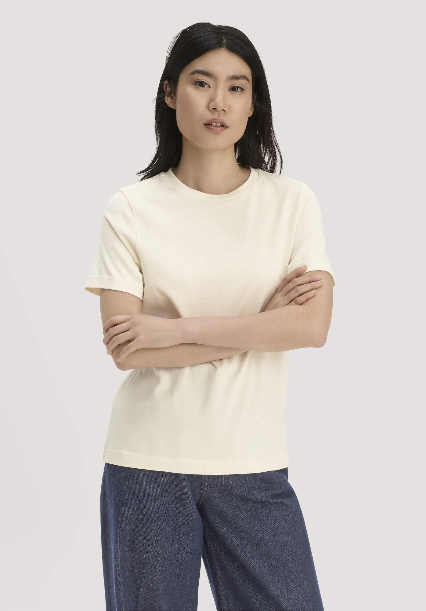 Hessnatur T-Shirt aus reiner Bio-Baumwolle (1-tlg)