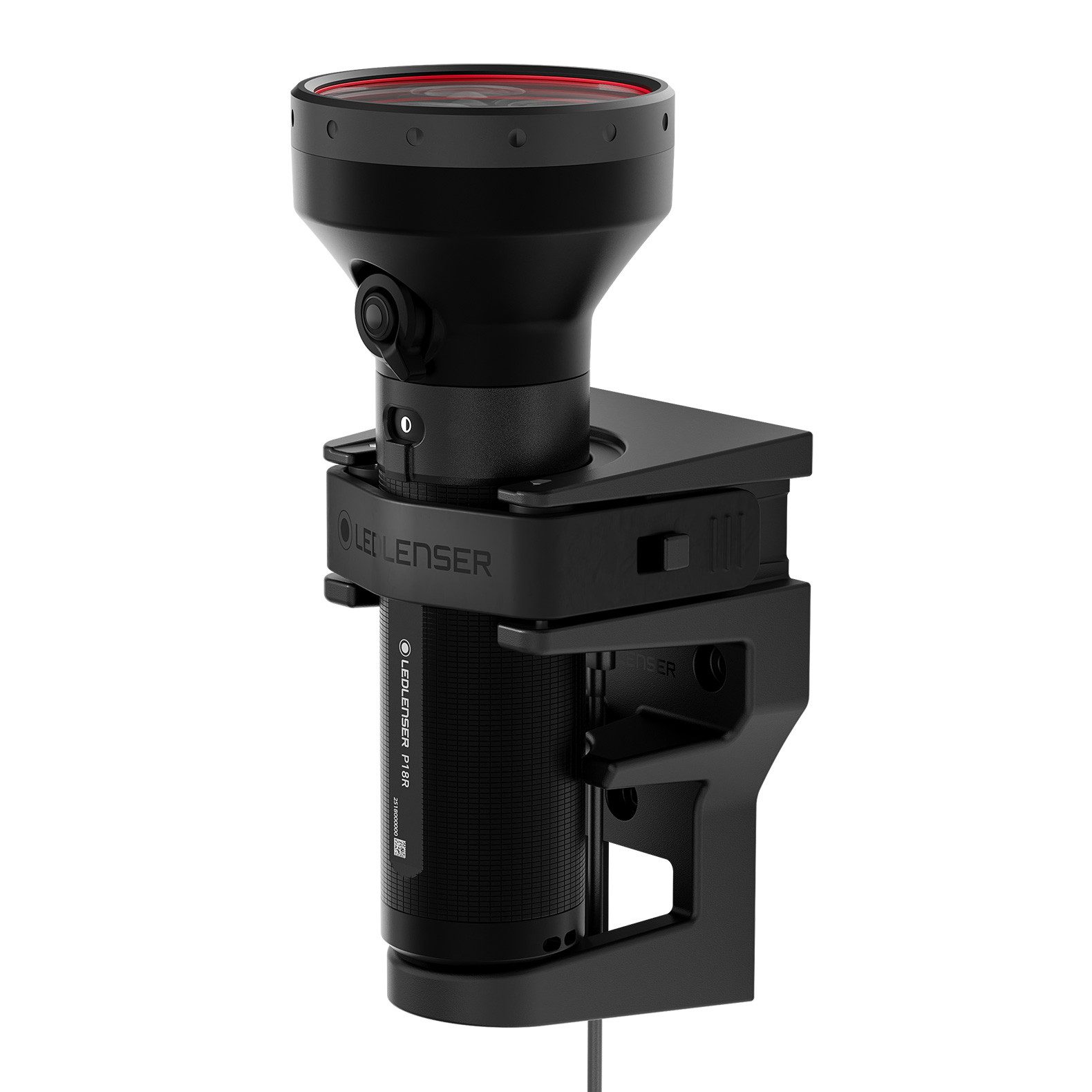 Ledlenser Taschenlampe P18R, bis 6500 Lumen, 600m Leuchtweite, IP68, 45 Std Laufzeit, USB-C