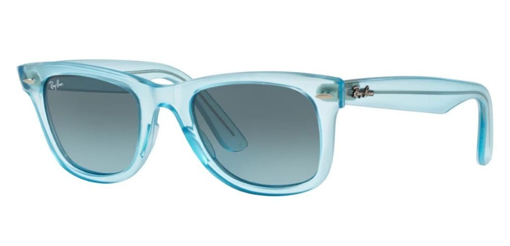 Ray-Ban Sonnenbrille RAY BAN Sonnenbrille Sunglasses RB 2140 60554M Gr. 50 Wayfarer Ice Pop