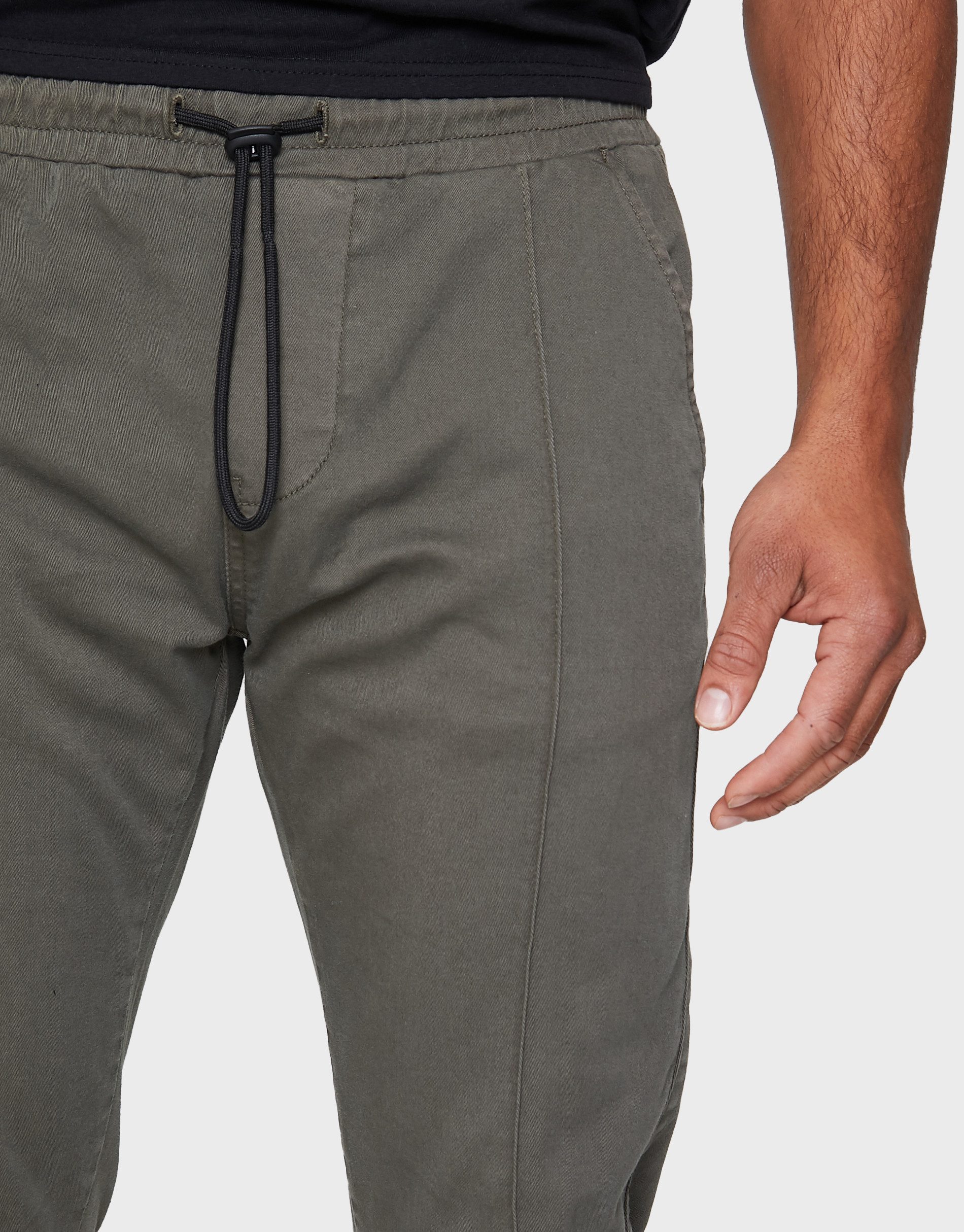 Threadbare Stoffhose Metro (1-tlg) mit elastischen Beinbündchen