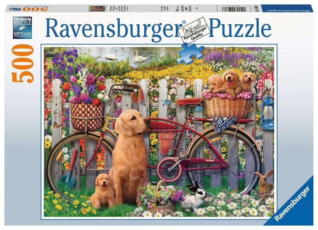Ravensburger Puzzle Pz. Ausflug ins Gruene 500Teile, Puzzleteile