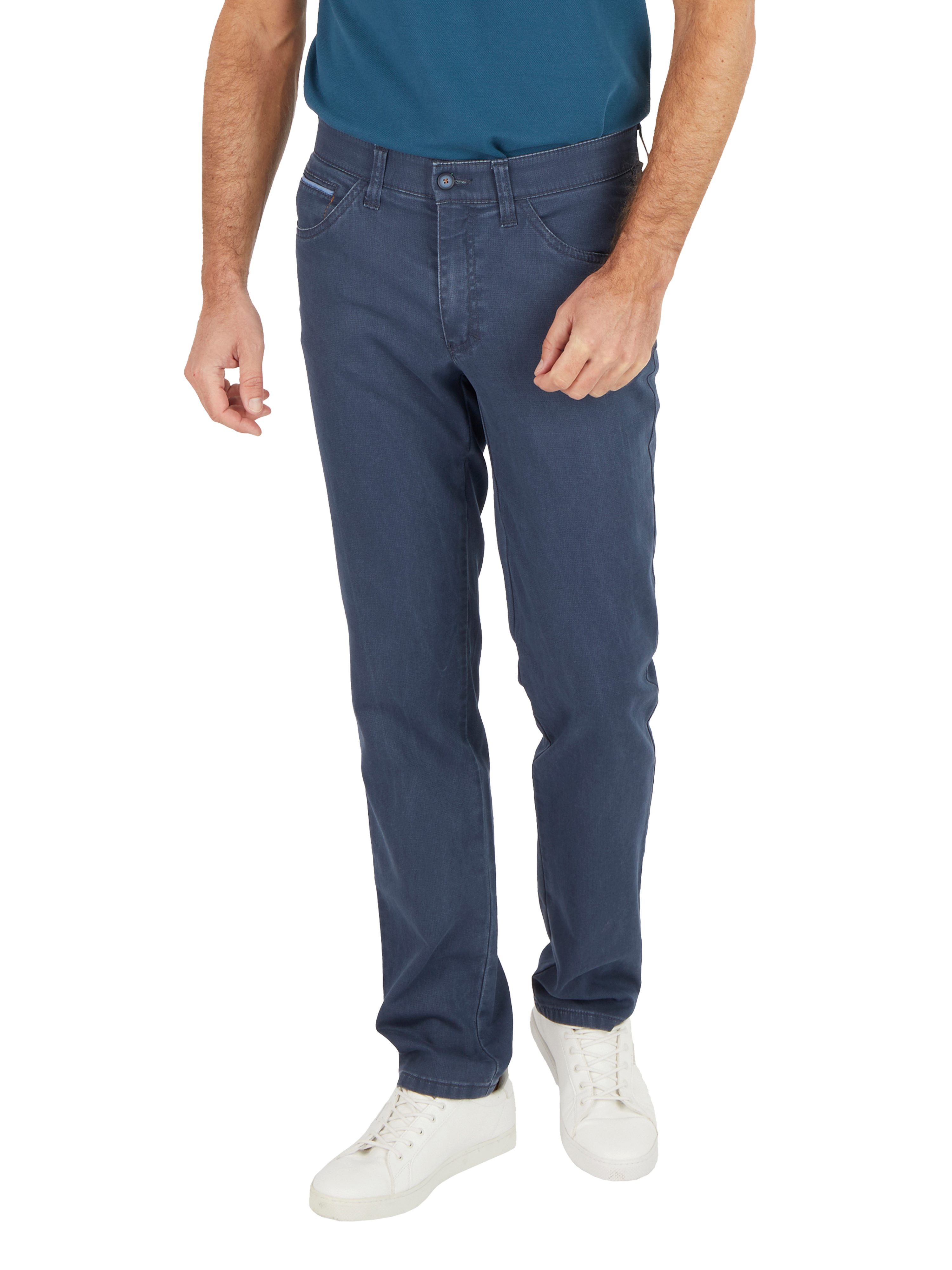 5-Pocket-Hose modifizierte 5 Pocket MARVIN 7506 - mittelblau - Herrenhose - 24