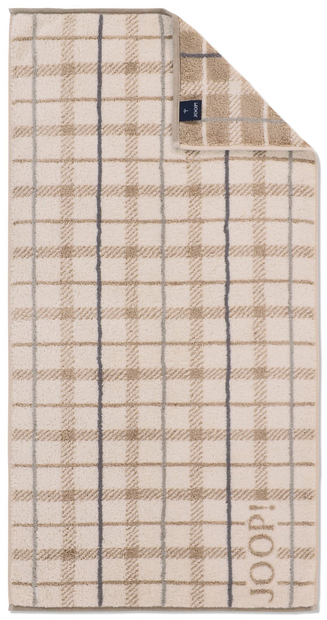 JOOP! Handtücher JOOP! LIVING - CONTOUR CHECKED Handtuch-Set, Textil (2-St)