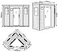 HOME DELUXE Infrarotkabine »Redsun XXL«, BxTxH: 150 x 150 x 190 cm, 40 mm, 40 mm, für bis zu 4 Personen, Bild 15