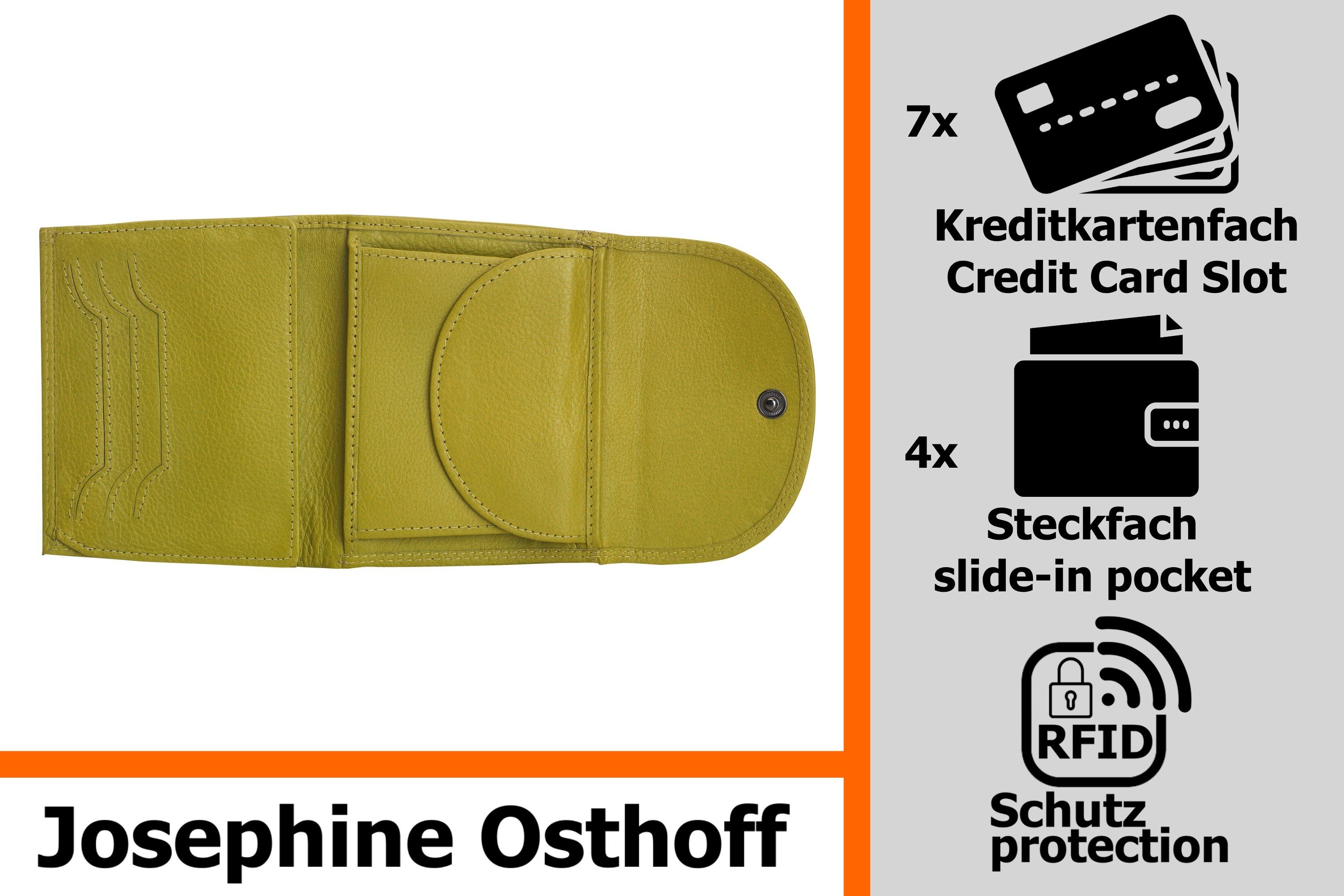 Josephine Osthoff Geldbörse Club Geldbörse limone
