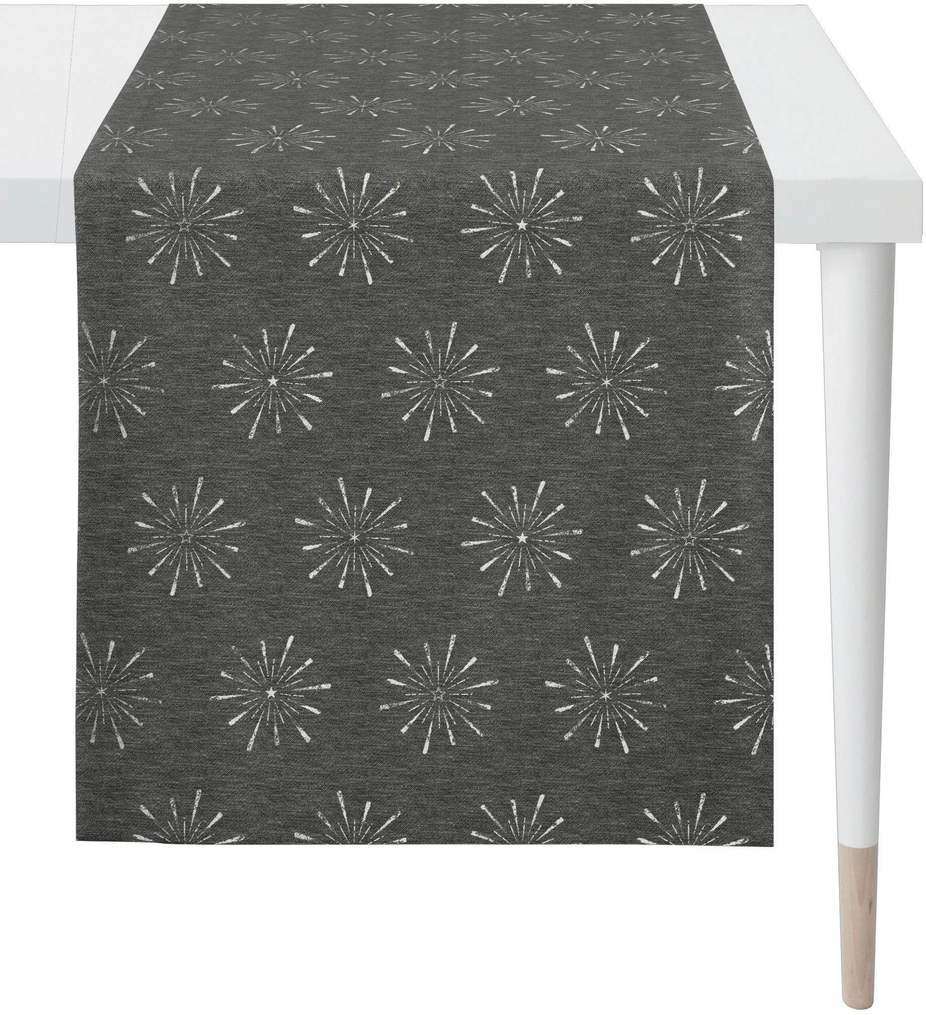 APELT Вузькі скатертини 6302 CHRISTMAS GLAM, Weihnachtsdeko, Weihnachten (1-tlg), Lurex-Jacquardgewebe