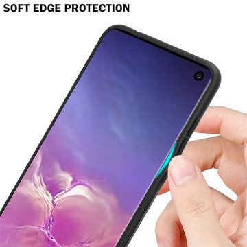 Cadorabo Handyhülle Samsung Galaxy S10 4G Samsung Galaxy S10 4G, Robustes Hard Case - Handy Schutzhülle - Hülle - Back Cover Bumper