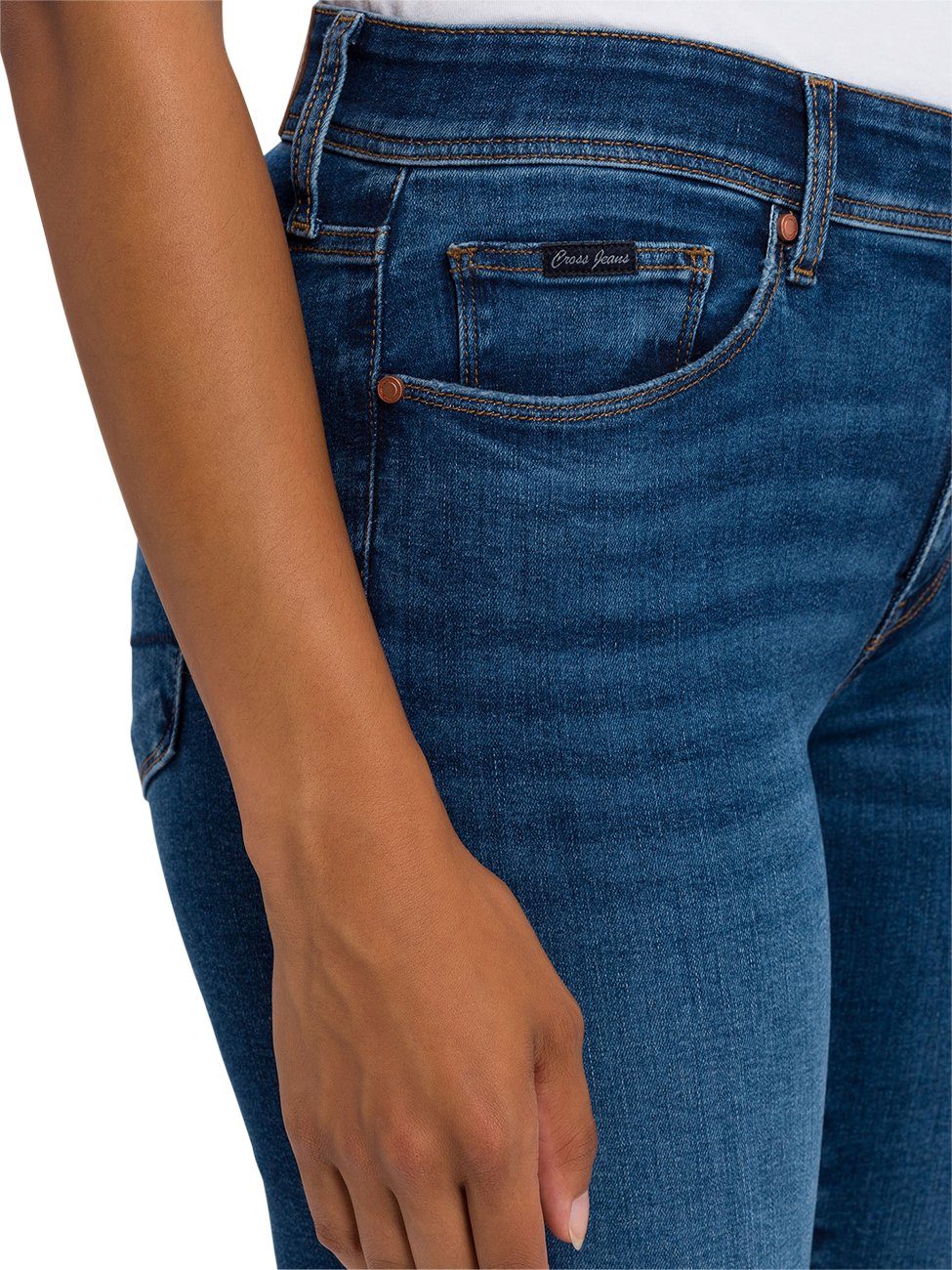 JEANS® mit CROSS Anya Stretch Slim-fit-Jeans