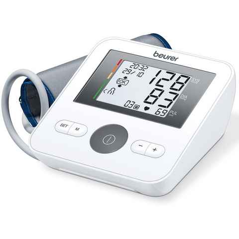 BEURER Oberarm-Blutdruckmessgerät BM 27, Mit Universalmanschette auch für große Oberarme