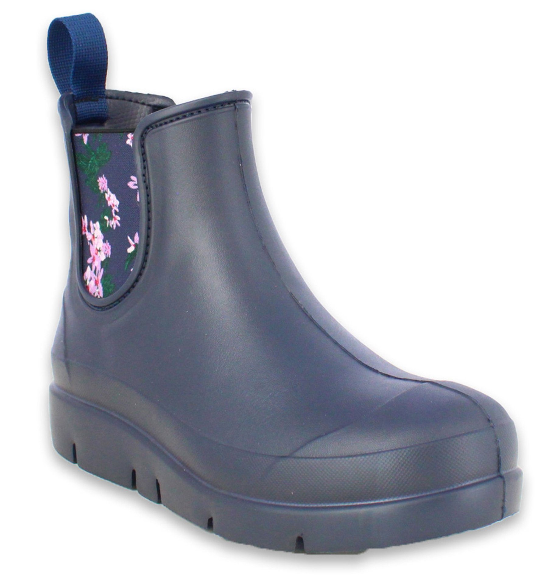Beck Damen Chelsea Regenstiefel Workerin Gummistiefel (für trockene Füße bei Nässe) wasserdicht, leichtes EVA-Material, herausnehmbare Einlegesohle