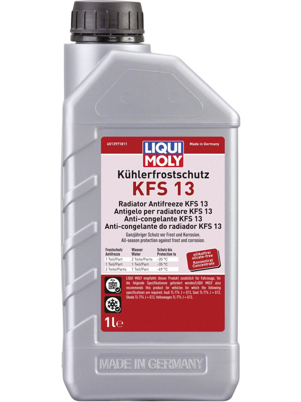 Liqui Moly Kühlerschutzmittel Liqui Moly Kühlerfrostschutz KFS 13 1 L