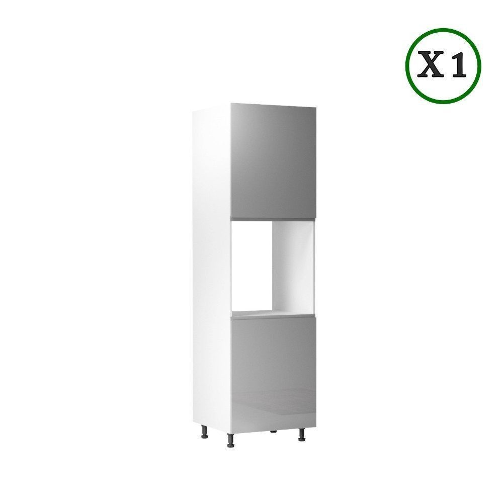 ROYAL24_MARKT Winkelküche - K31-G300 R – Langlebige Materialien, (Komplett Set), Premium - Modern - Exzellent.