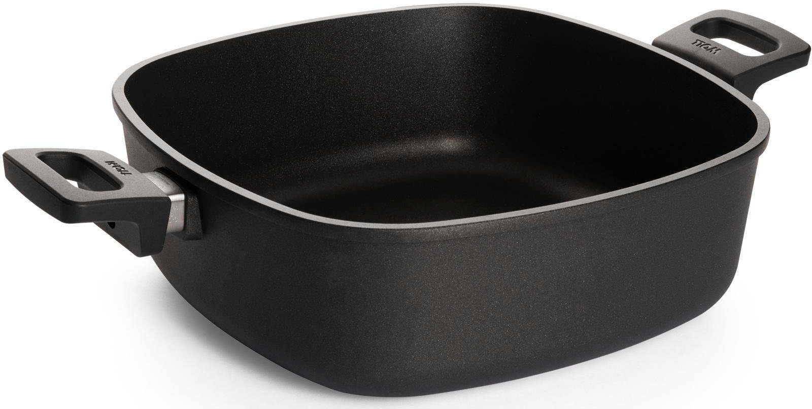 WOLL MADE IN GERMANY Bräter Nowo Titanium, Aluminiumguss, 28x28 cm, Made in Germany