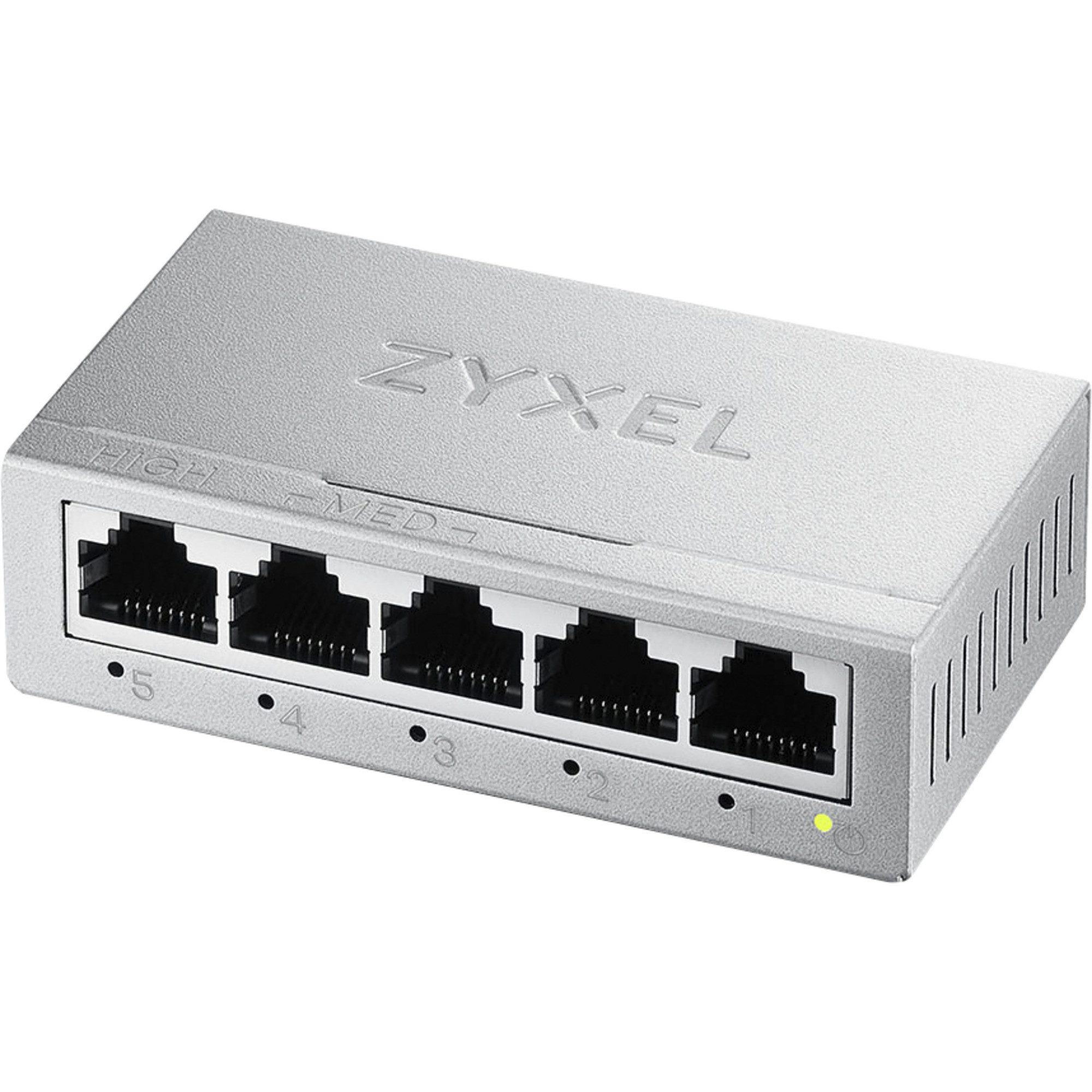 Zyxel Zyxel GS-105B V5, Switch, (5-Port Desktop Gigabit Netzwerk-Switch