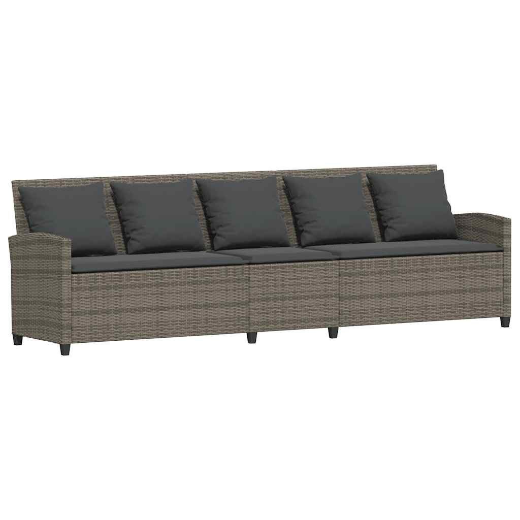 vidaXL Gartenlounge-Set Gartensofa 5-Sitzer mit Kissen günstig online kaufen
