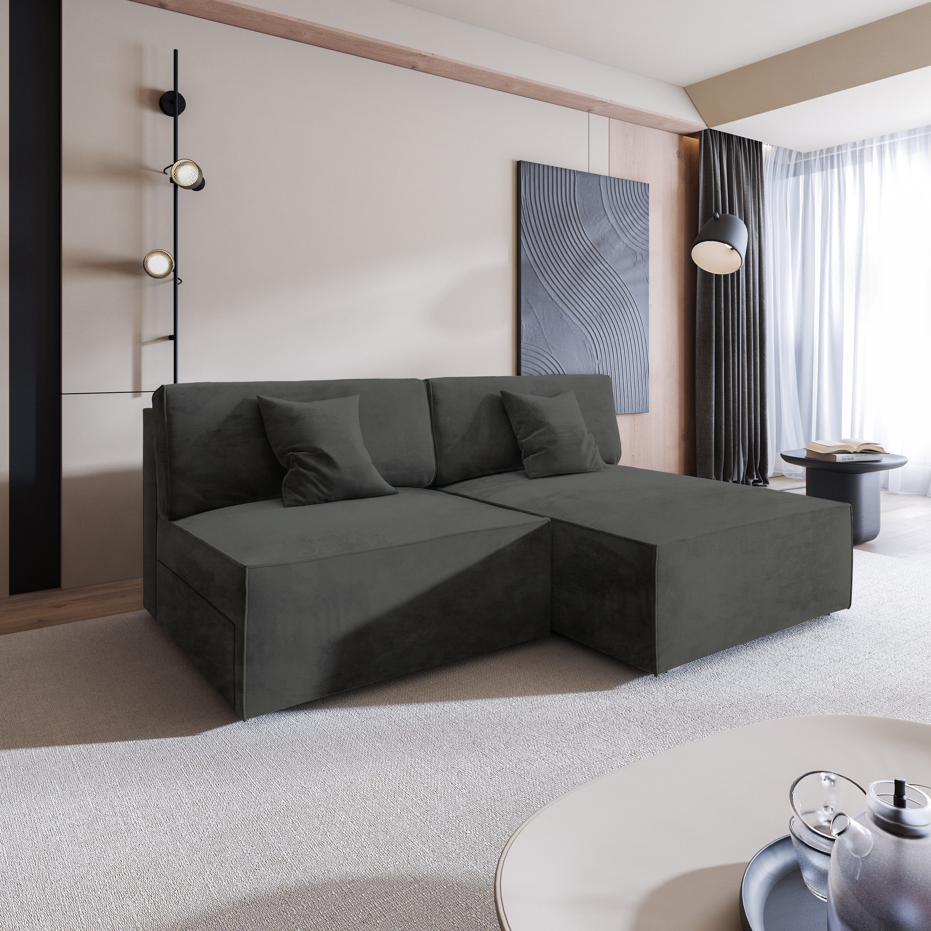 Masseno Ecksofa FIORO mit Schlaffunktion L-Form, günstig online kaufen