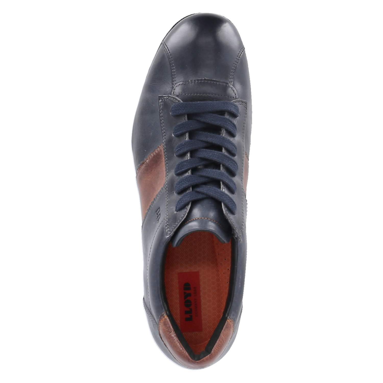 Lloyd Lloyd 2460118 Herren Glattleder blau Schnürschuh