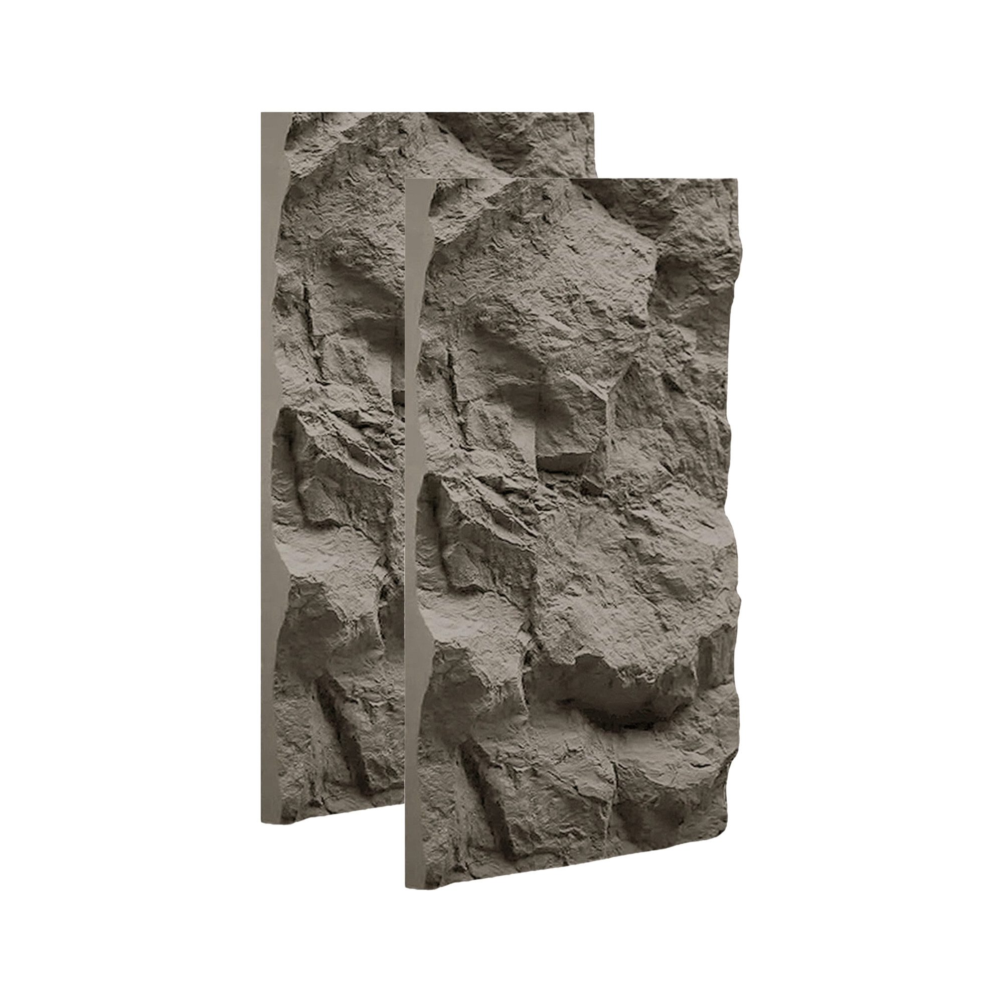 IZODEKOR 3D Wandpaneel PU Steinoptik 60x120 cm, 5 cm dick, Wandverkleidung Innen, BxL: 60x120 cm, 0,72 qm, (0,72 m) 3D Steinoptik, wasserfest, einfache Selbstmontage, wetterbeständig
