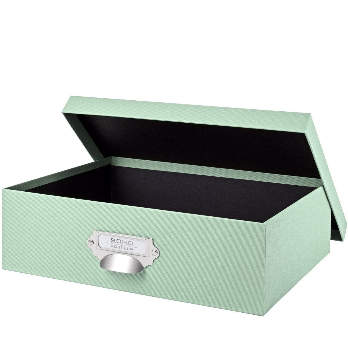 Rössler Aufbewahrungsbox RÖSSLER Aufbewahrungsbox mit Griff mint 337x105x255mm
