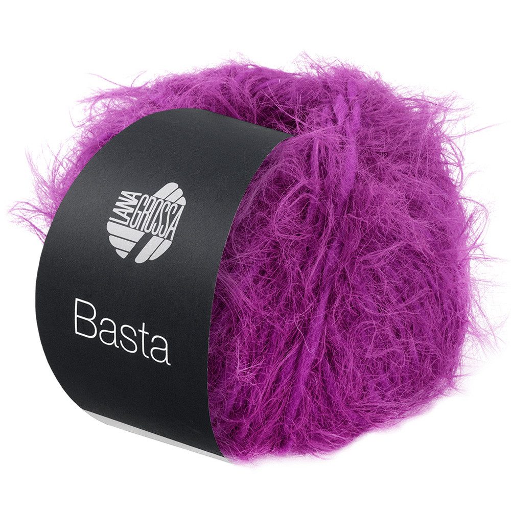 LANA GROSSA BASTA Häkelwolle, 100 m (Garn im Fake Fur Look mit Franseneffekt), 50 g