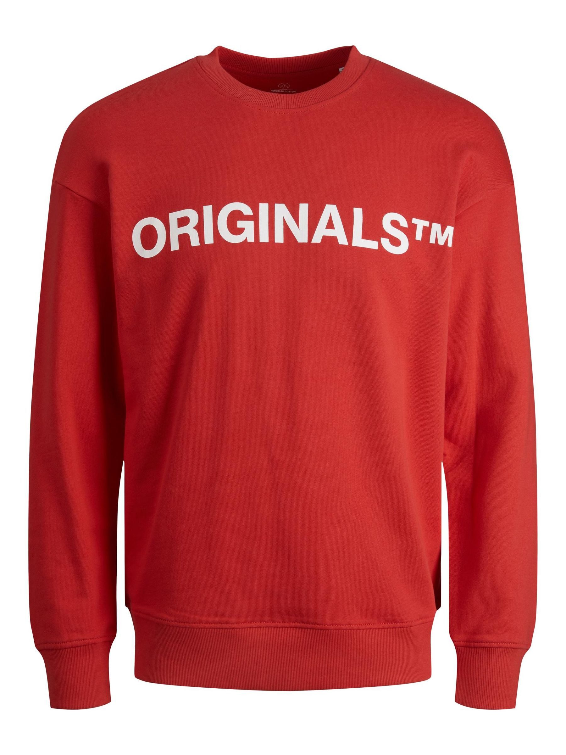 Jack & Jones Sweatshirt Basic Langarm Rundhals JORCLEAN JORCLEAN SWEAT CREW NECK SN