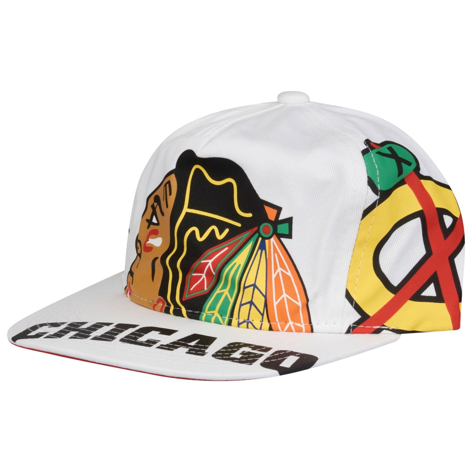 Unstructured & Blackhawks Snapback Chicago DEADSTOCK Mitchell Ness Cap