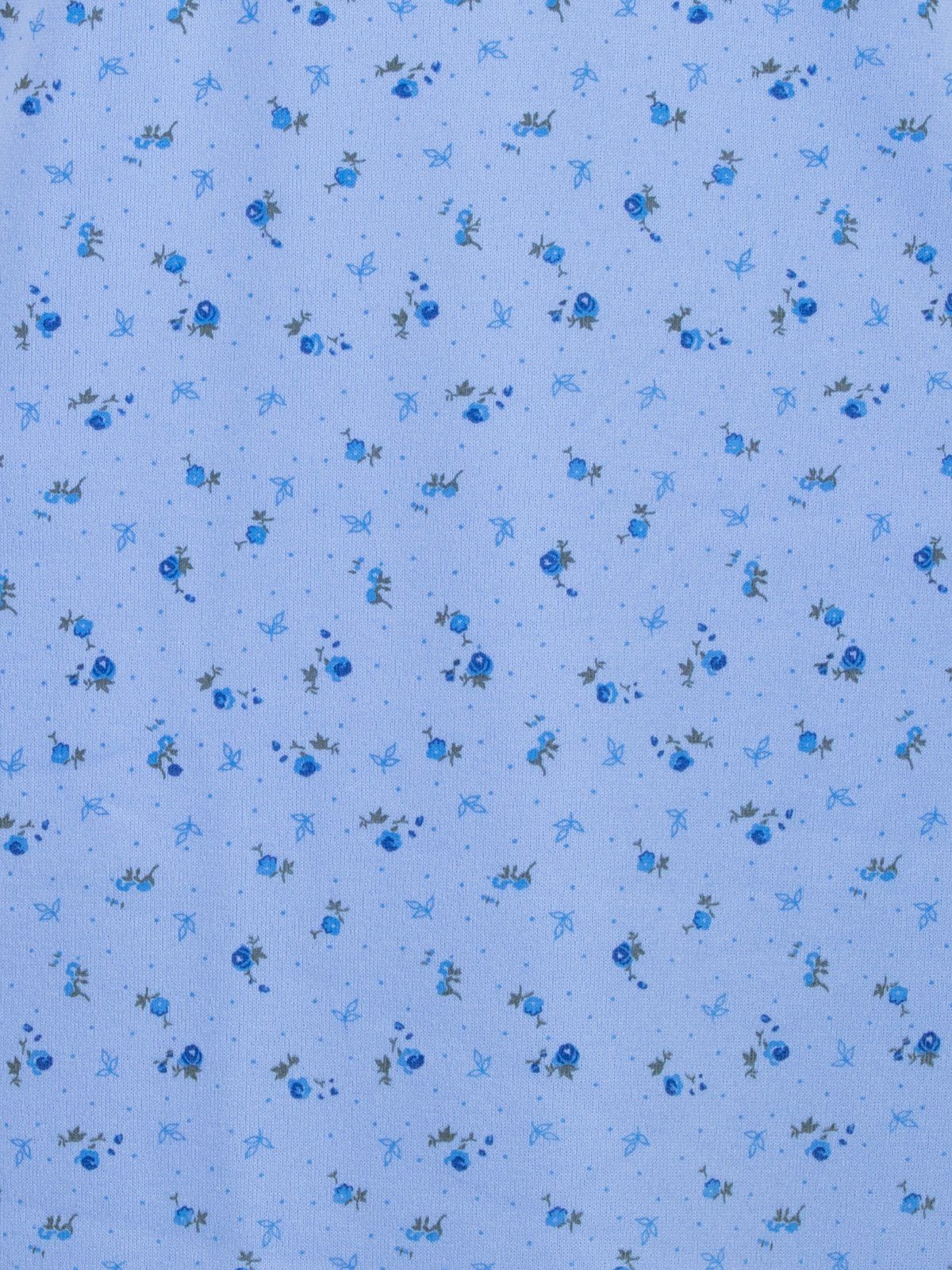 Thermo zeitlos blau Fleur Nachthemd Nachthemd Mille -