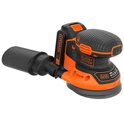 Black & Decker Exzenterschleifer Akku-Exzenterschleifer BDCROS18-QW, 18Volt