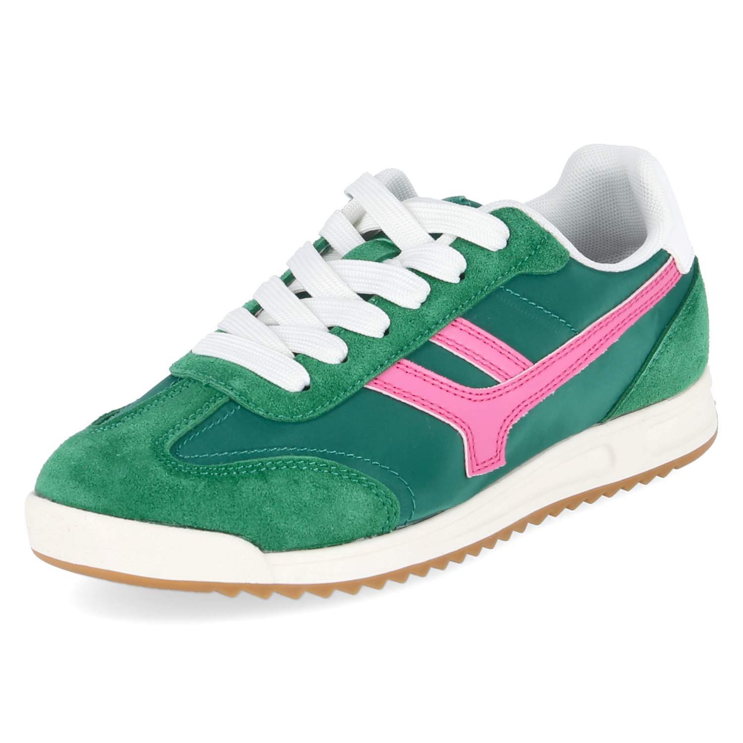 Bullboxer Bullboxer 6FF1310101 9500 Damen Synthetik, Leder & Textil green Sneaker