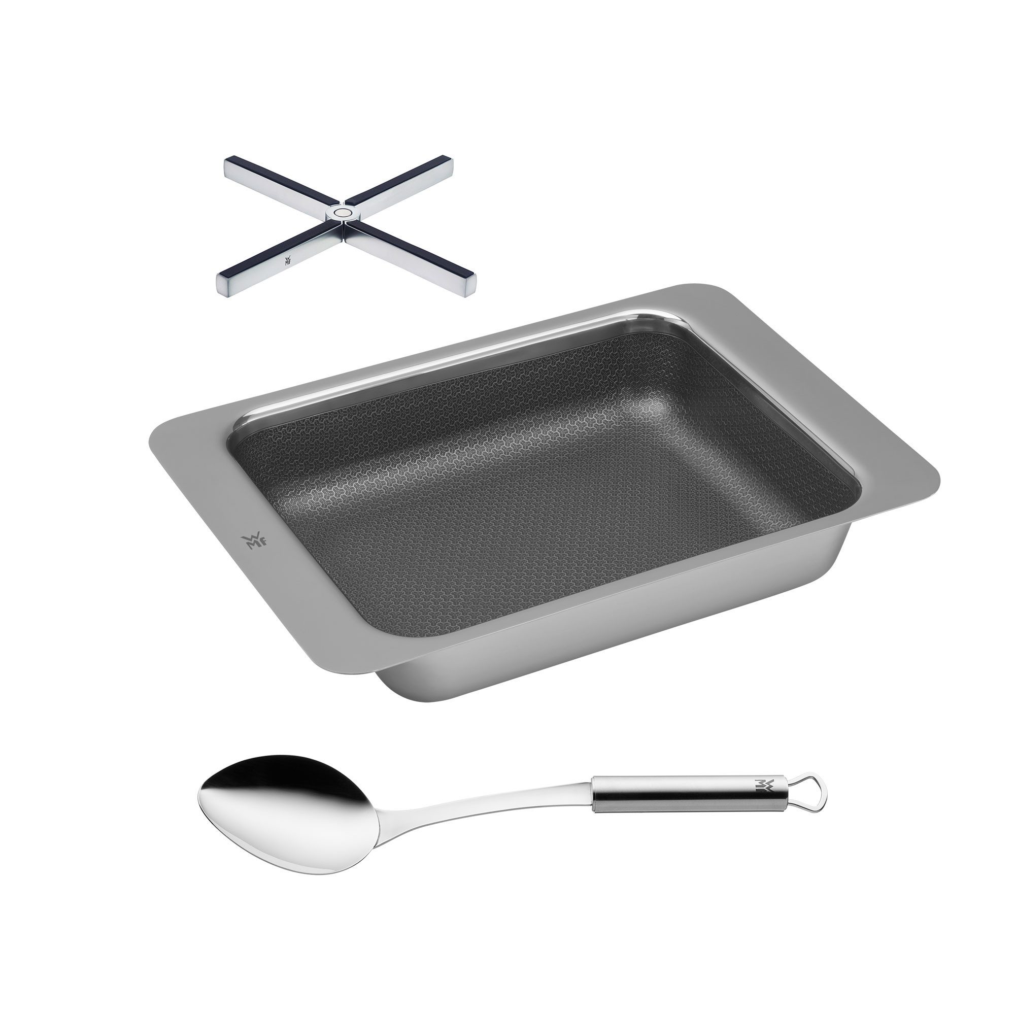 WMF Вилки, Brat- und Auflaufform und Topfuntersetzer klappbar, Set 3-teilig