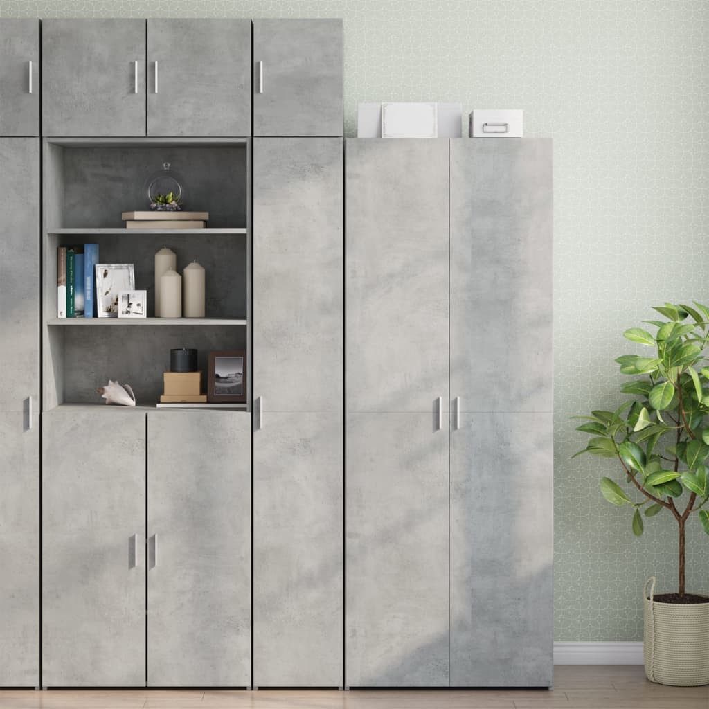 vidaXL Hängeschrank Wandschrank Betongrau 30x42,5x40 cm günstig online kaufen