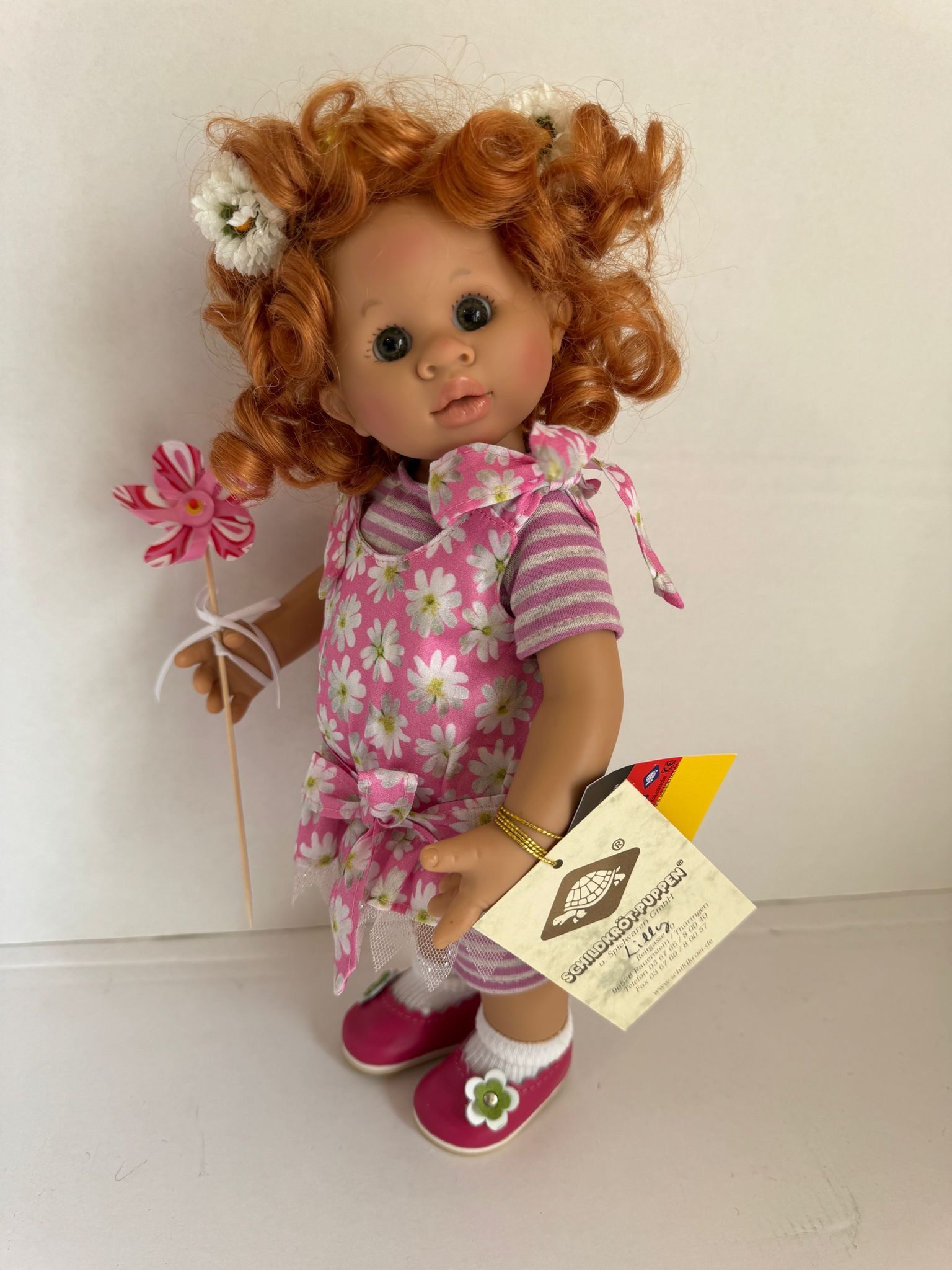 Schildkröt Babypuppe Eine ganz besondere Rarität: Müller Wichtel Lilly von Rosemarie Müller (1-tlg)