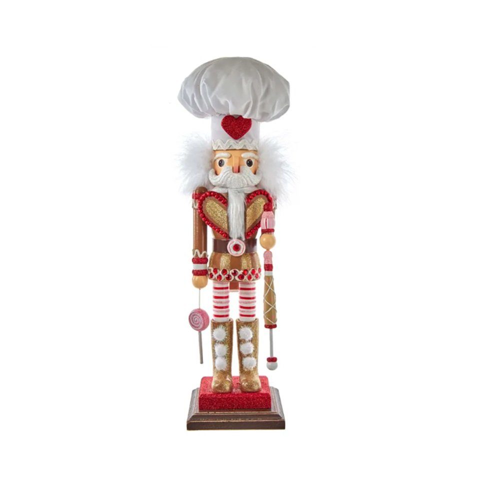 Kurt S. Adler Nussknacker HA0613 - Hollywood "Lebkuchenbäcker Chef", -45 cm/18"-