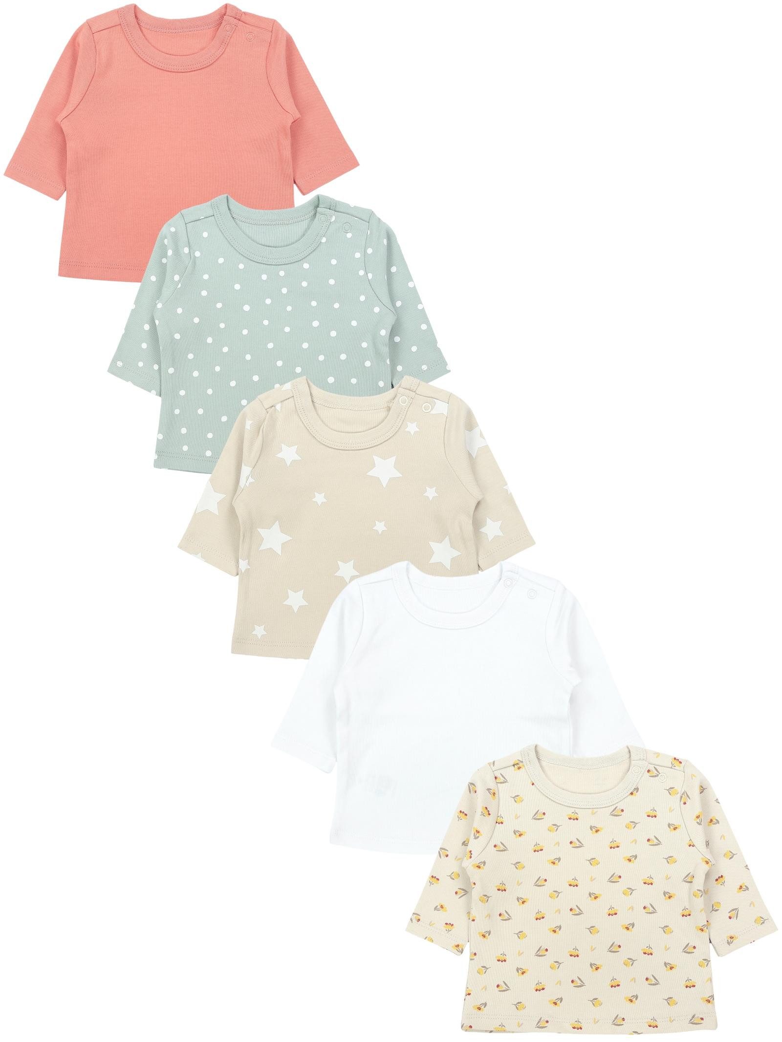 TupTam Langarmshirt TupTam Baby Mädchen Langarmshirt 5er Set