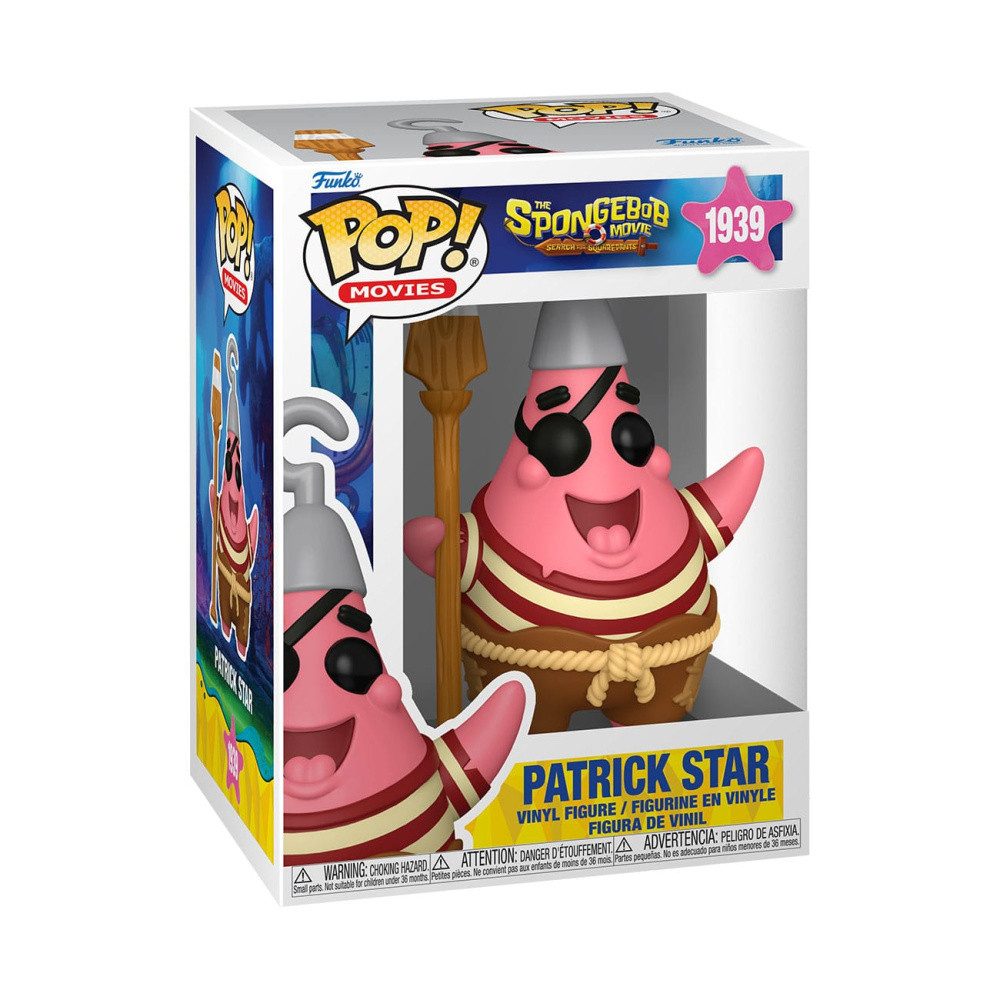 Funko Merchandise-Figur SpongeBob Schwammkopf POP! Vinyl Figur Patrick Star (Pirate) 9 cm