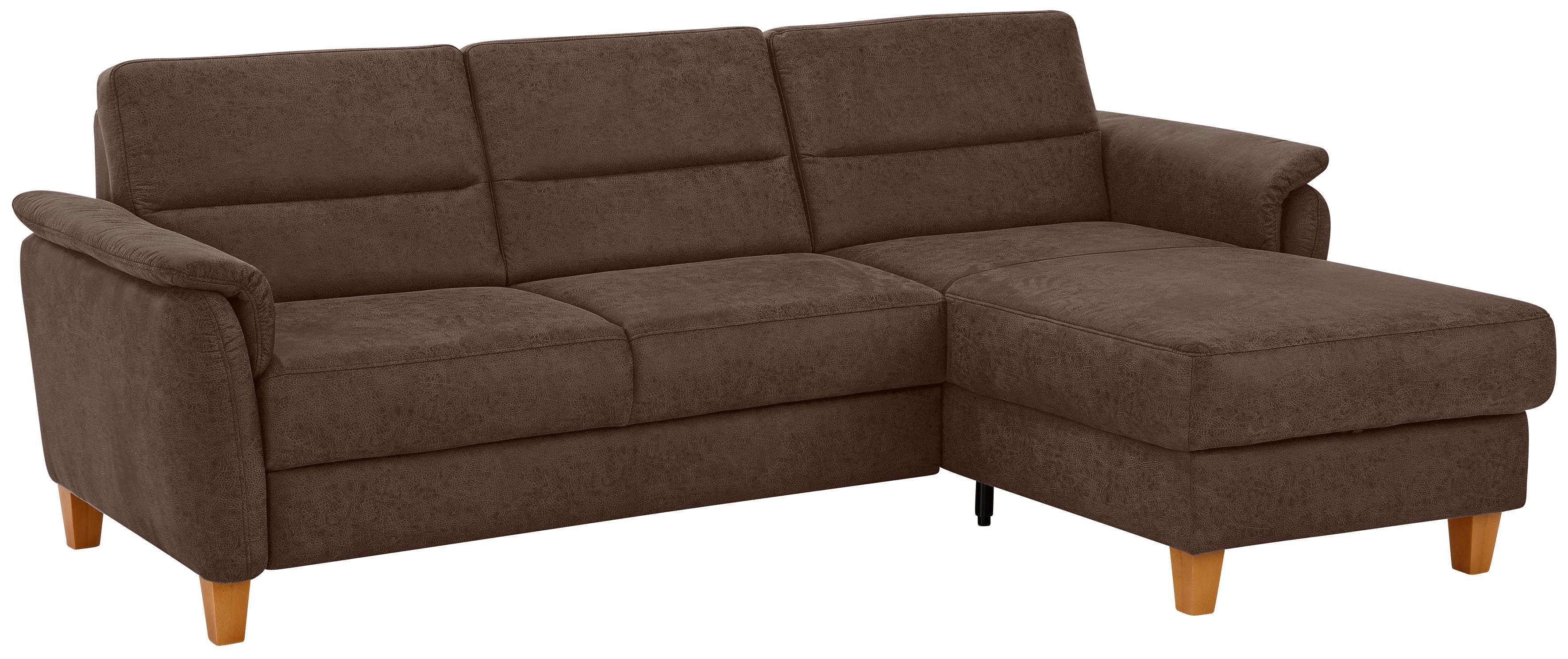 Home affaire Ecksofa Palmera L-Form, Federkern, günstig online kaufen