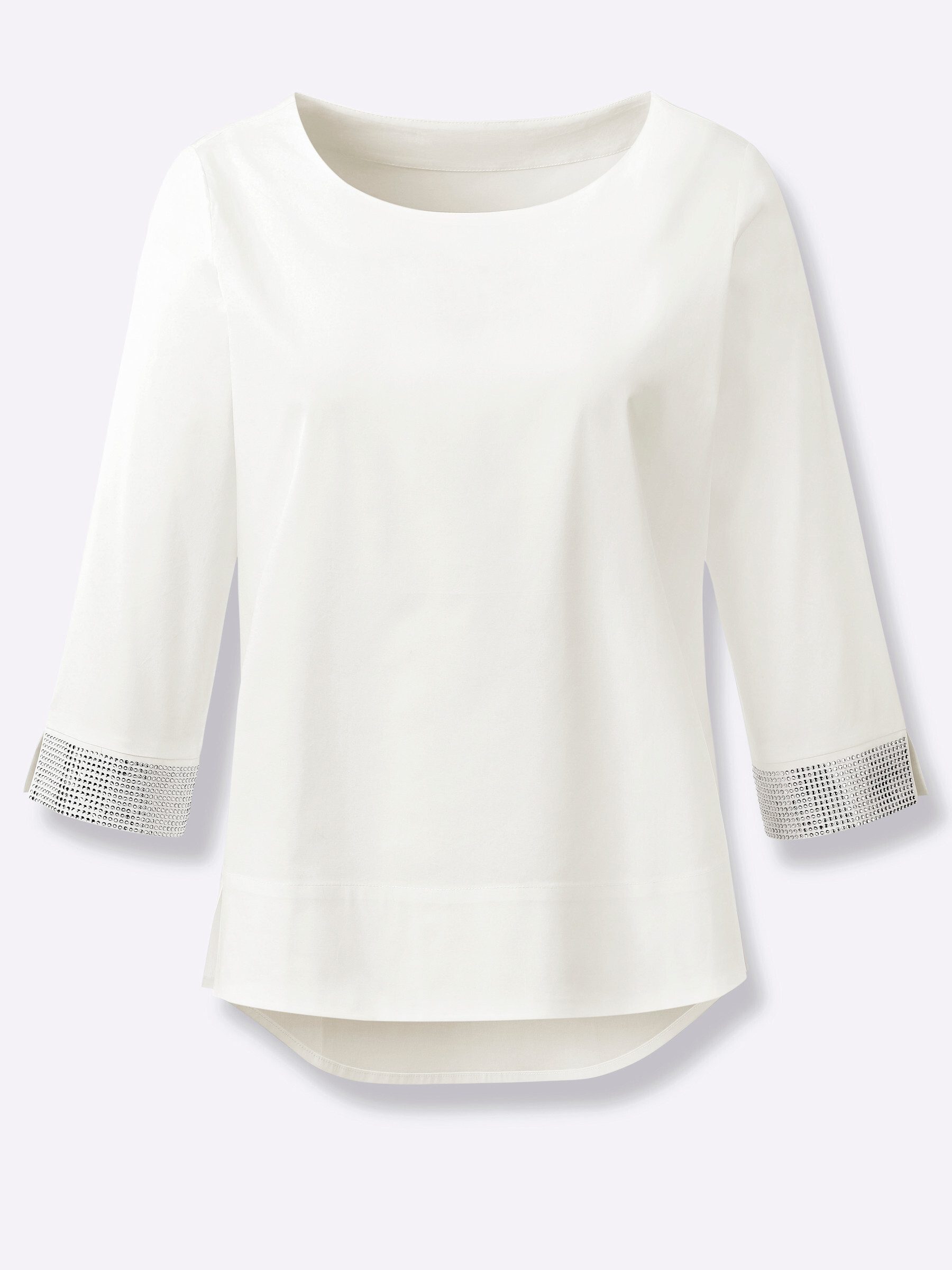 creation L Klassische Bluse Schlupfbluse 3/4-Arm