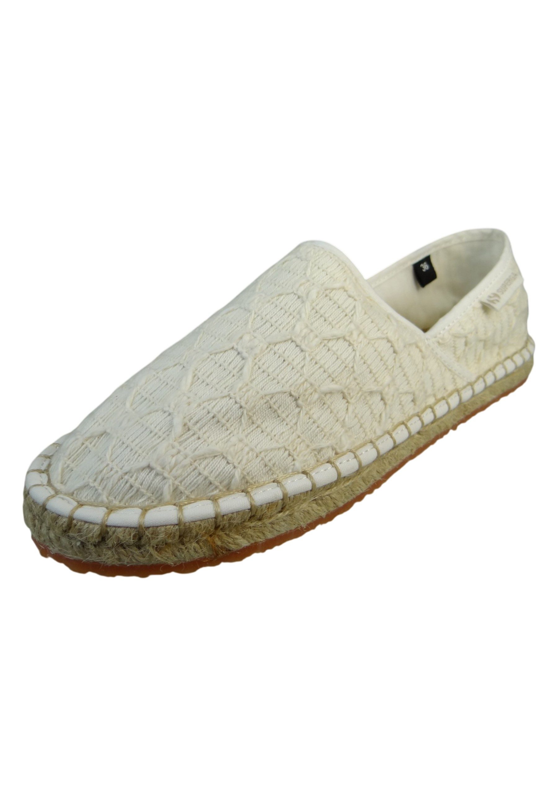 Superga S11B1QW A0H White Avorio Natural Sandale