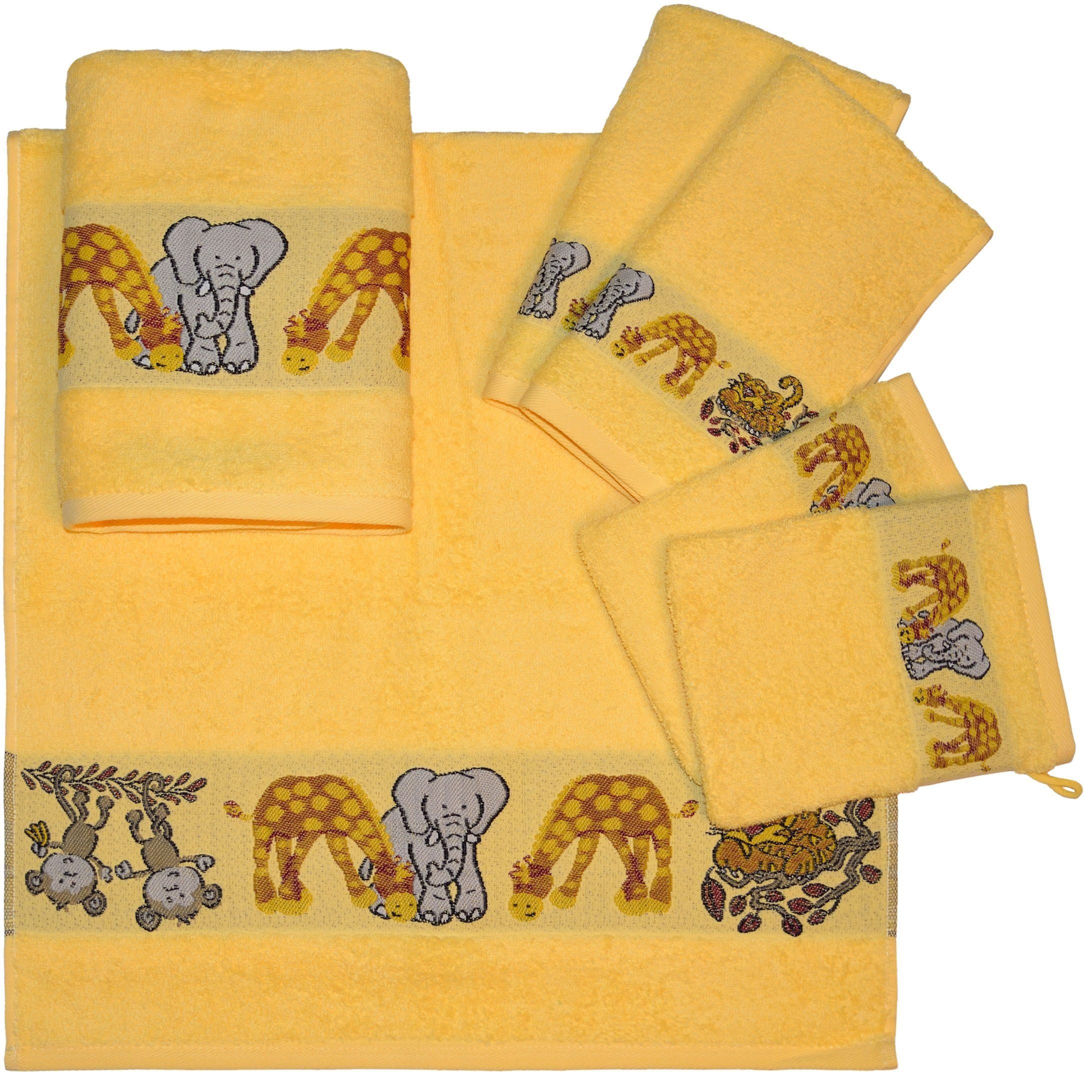 Dyckhoff Handtuch Set Affe, Walkfrottee (Set, günstig online kaufen