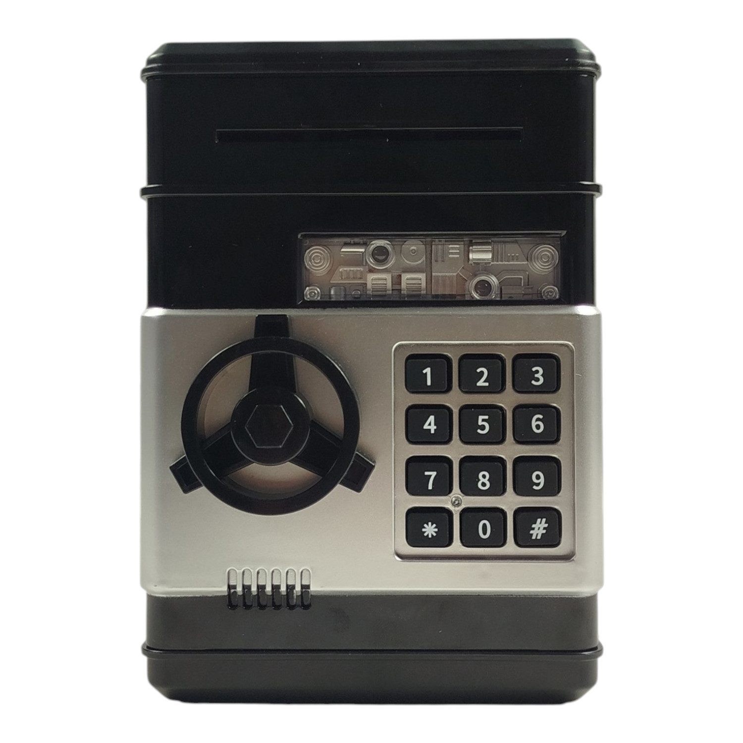 Toys Amsterdam Spardose Geldtresor Spardose mit Code, Licht und Sound